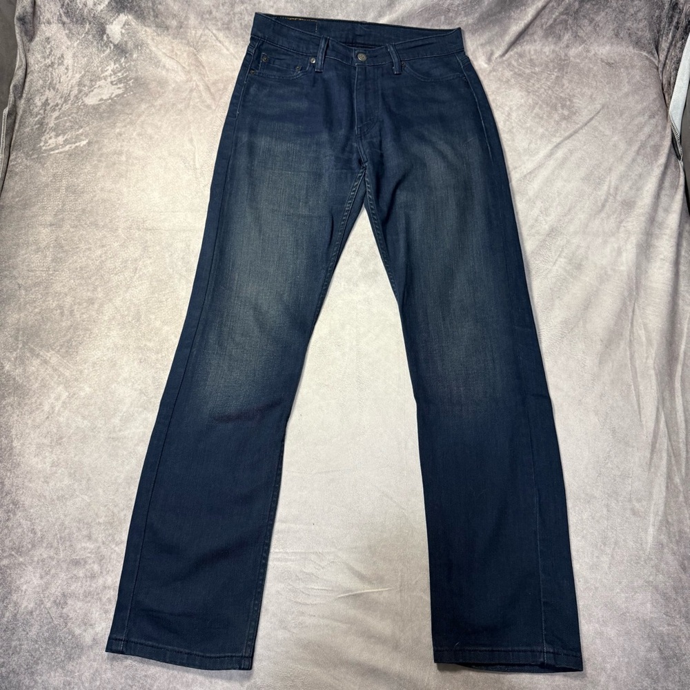 Levi's 513 Dark Indigo Straight Jeans 30x32